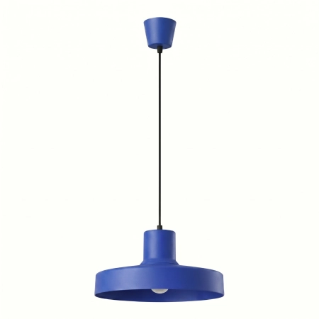 Lampa wisząca stalowa kulista ultramaryna 35cm z serii BILO SL.2053 - Sollux Lighting