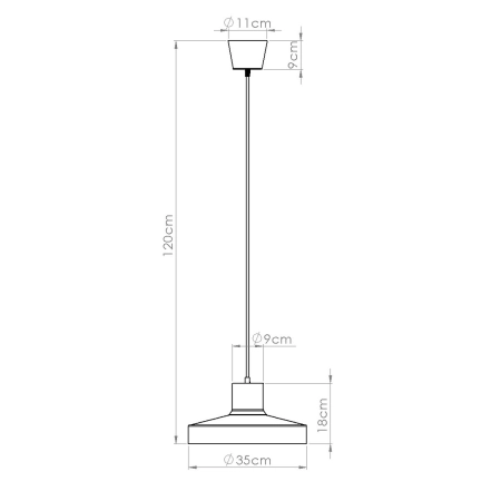 Lampa wisząca stalowa kulista ultramaryna 35cm z serii BILO SL.2053 - Sollux Lighting