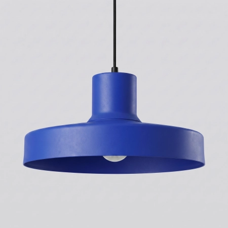 Lampa wisząca stalowa kulista ultramaryna 35cm z serii BILO SL.2053 - Sollux Lighting