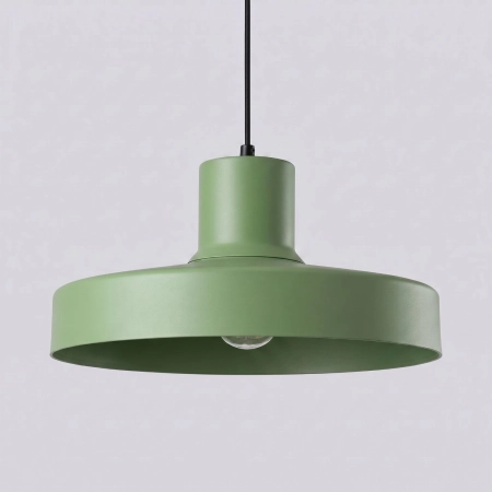 Lampa wisząca stalowa szałwiowa 35cm 1-punktowa BILO SL.2055 - Sollux Lighting