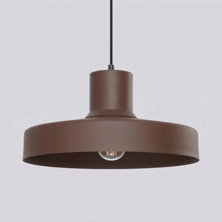 Lampa wisząca stalowa brązowa 35cm BILO SL.2058 - Sollux Lighting
