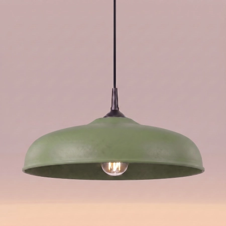 Lampa wisząca GINA zielona oliwka SL.2065 - Sollux