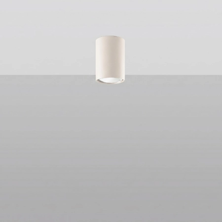 Plafon stalowy beżowy kwadratowy 10cm LAGOS 10 z serii LAGOS SL.2066 - Sollux Lighting