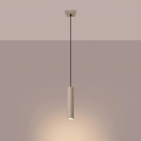 Lampa wisząca LAGOS 1 taupe SL.2078 - Sollux