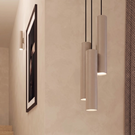 Lampa wisząca LAGOS 3L taupe SL.2079 - Sollux