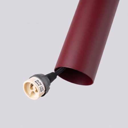 Lampa wisząca LAGOS 1 burgund SL.2081 - Sollux