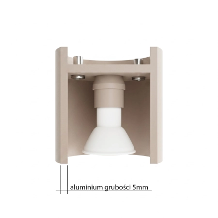 Plafon ORBIS 2 taupe SL.2091 - Sollux