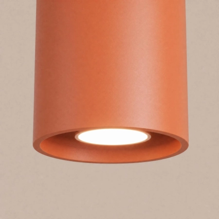Plafon ORBIS 1 ochra czerwona SL.2093 - Sollux
