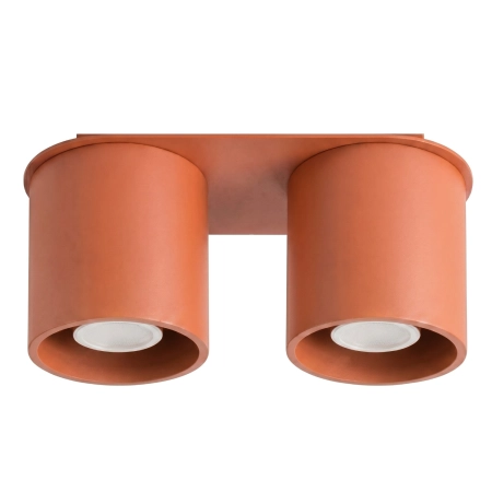 Plafon ORBIS 2 ochra czerwona SL.2094 - Sollux