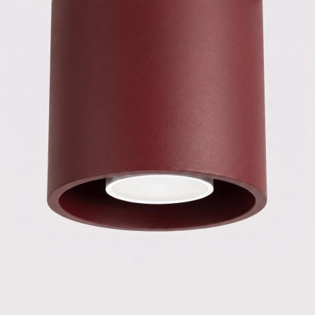 Plafon ORBIS 1 burgund SL.2096 - Sollux