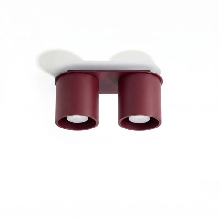 Plafon ORBIS 2 burgund SL.2097 - Sollux