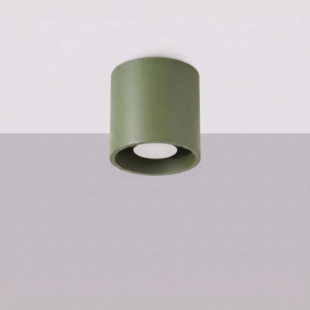 Plafon ORBIS 1 zielona oliwka SL.2102 - Sollux