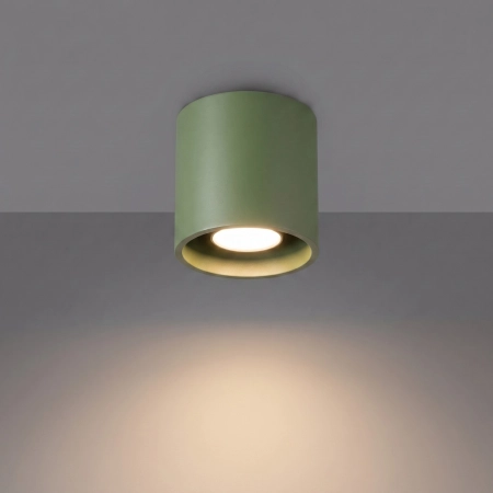Plafon ORBIS 1 zielona oliwka SL.2102 - Sollux