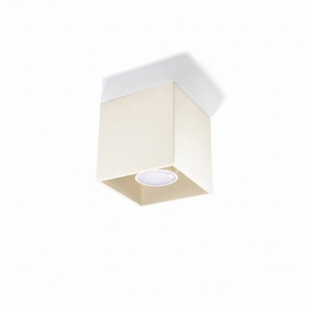 Plafon QUAD 1 beżowy SL.2105 - Sollux