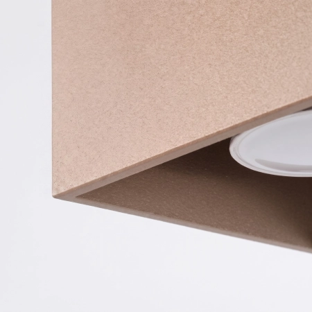 Plafon QUAD 1 taupe SL.2107 - Sollux