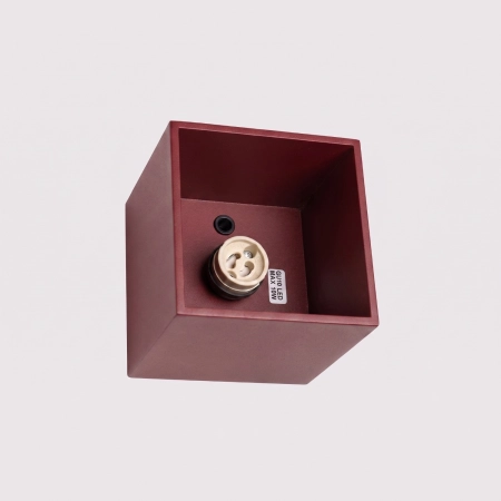 Plafon QUAD 1 burgund SL.2111 - Sollux