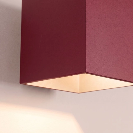 Kinkiet QUAD 1 burgund SL.2112 - Sollux