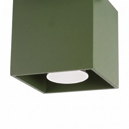 Plafon QUAD 1 zielona oliwka SL.2115 - Sollux