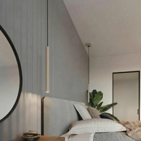 Lampa wisząca stalowa taupe 1-punktowa PASTELO 1 z serii PASTELO SL.2117 - Sollux Lighting