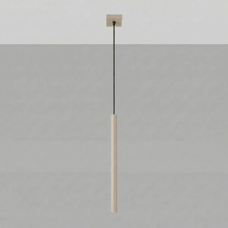 Lampa wisząca stalowa taupe 1-punktowa PASTELO 1 z serii PASTELO SL.2117 - Sollux Lighting