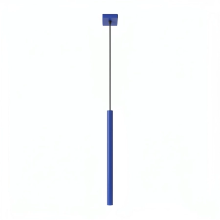 Lampa wisząca stalowa ultramaryna 1-punktowa PASTELO 1 z serii PASTELO SL.2125 - Sollux Lighting
