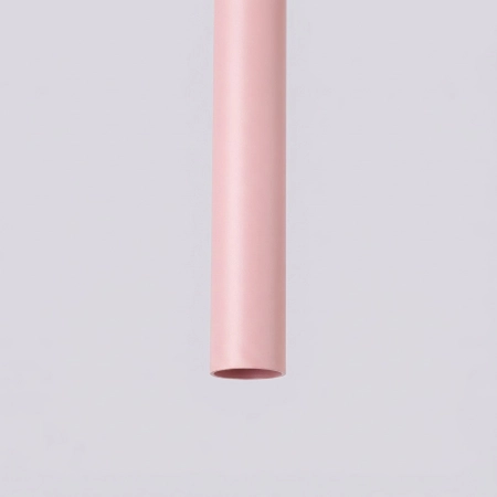Lampa wisząca stalowa różowa 1-punktowa z serii PASTELO SL.2129 - Sollux Lighting