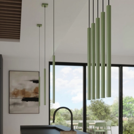 Lampa wisząca stalowa szałwiowa 2-punktowa PASTELO 2 z serii PASTELO SL.2134 - Sollux Lighting