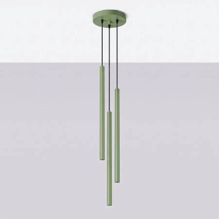 Lampa wisząca stalowa szałwiowa 3-punktowa PASTELO 3P z serii PASTELO SL.2135 - Sollux Lighting