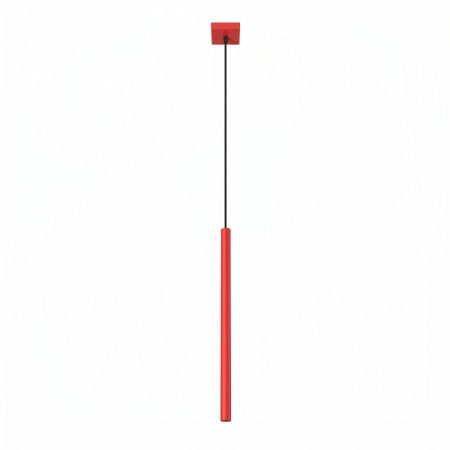 Lampa wisząca stalowa czerwona 1-punktowa PASTELO 1 z serii PASTELO SL.2141 - Sollux Lighting