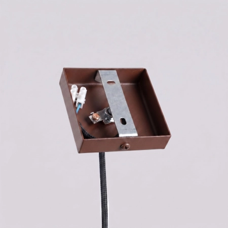 Lampa wisząca stalowa brązowa 8cm 1-punktowa z serii PASTELO SL.2145 - Sollux Lighting