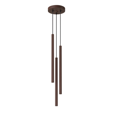 Lampa wisząca stalowa brązowa 3-punktowa PASTELO 3P z serii PASTELO SL.2147 - Sollux Lighting