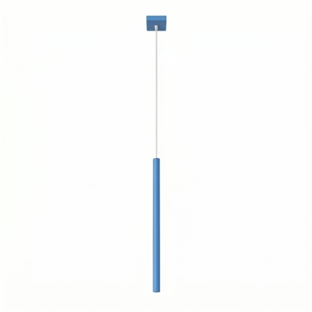 Lampa wisząca stalowa błękitna 1-punktowa z serii PASTELO SL.2149 - Sollux Lighting
