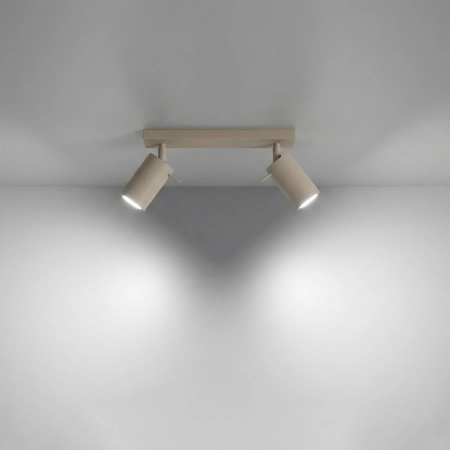 Plafon stalowy taupe 2-punktowy 30cm RING 2 z serii RING SL.2154 - Sollux Lighting