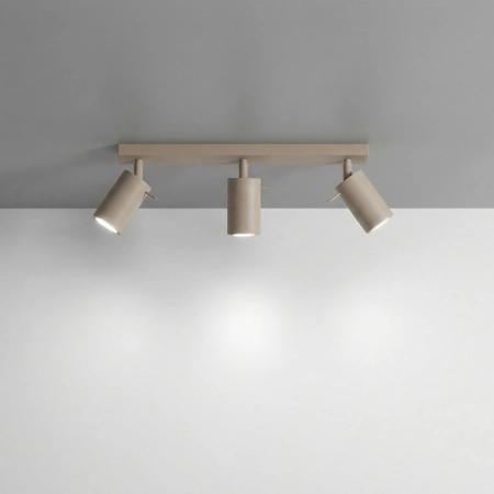 Plafon stalowy taupe 3-punktowy 45cm z serii RING SL.2155 - Sollux Lighting