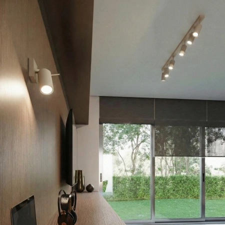 Plafon stalowy taupe 4-punktowy 80cm RING z serii RING SL.2157 - Sollux Lighting