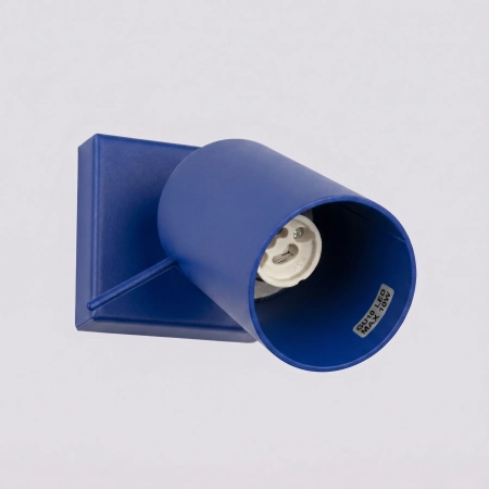 Kinkiet aluminiowy kulisty ultramaryna 16cm z serii RING SL.2165 - Sollux Lighting