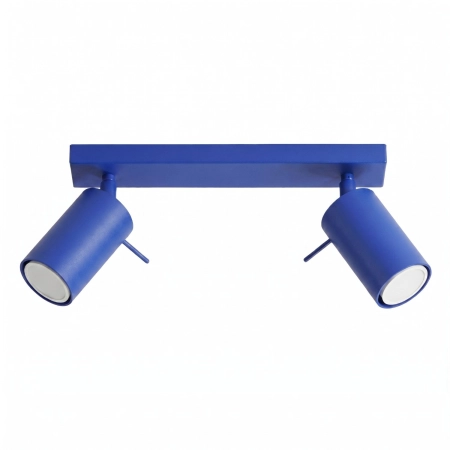 Plafon stalowy dwupunktowy ultramaryna 30cm RING z serii RING SL.2166 - Sollux Lighting