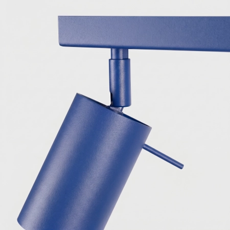 Plafon stalowy podłużny 6-punktowy ultramaryna RING 6L z serii RING SL.2170 - Sollux Lighting