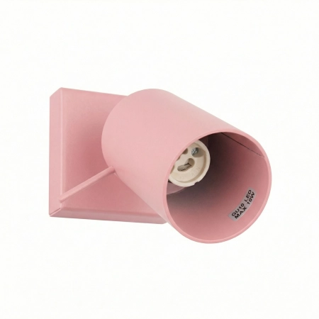 Kinkiet stalowy różowy 1-punktowy RING SL.2171 - Sollux Lighting