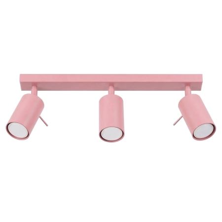 Plafon stalowy różowy 3-punktowy 45cm RING 3L z serii RING SL.2173 - Sollux Lighting