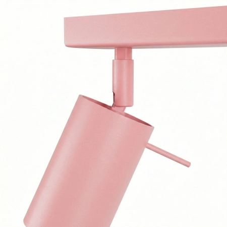 Plafon stalowy różowy 3-punktowy 45cm RING 3L z serii RING SL.2173 - Sollux Lighting