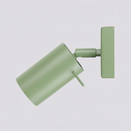 Kinkiet stalowy szałwiowy regulowany 16cm RING SL.2177 - Sollux Lighting