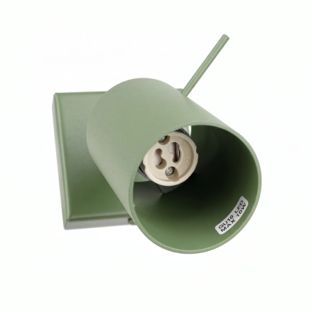Kinkiet stalowy szałwiowy regulowany 16cm RING SL.2177 - Sollux Lighting