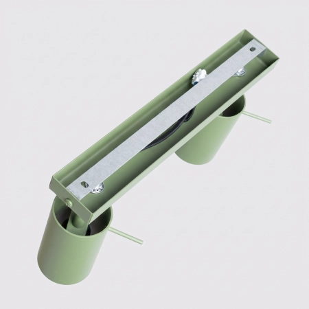 Plafon stalowy szałwiowy 4-punktowy 80cm RING SL.2181 - Sollux Lighting