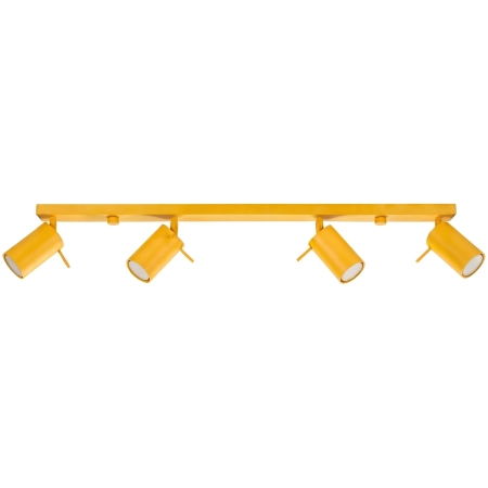 Plafon stalowy żółty 4-punktowy 80cm z serii RING SL.2187 - Sollux Lighting