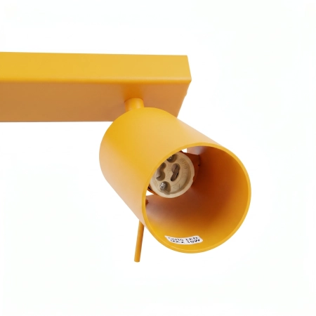 Plafon stalowy żółty podłużny 6-punktowy RING z serii RING SL.2188 - Sollux Lighting