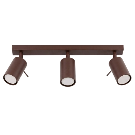 Plafon stalowy brązowy 3-punktowy 45cm RING 3L SL.2197 - Sollux Lighting