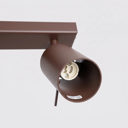 Plafon stalowy brązowy 6-punktowy 118cm RING 6L SL.2200 - Sollux Lighting