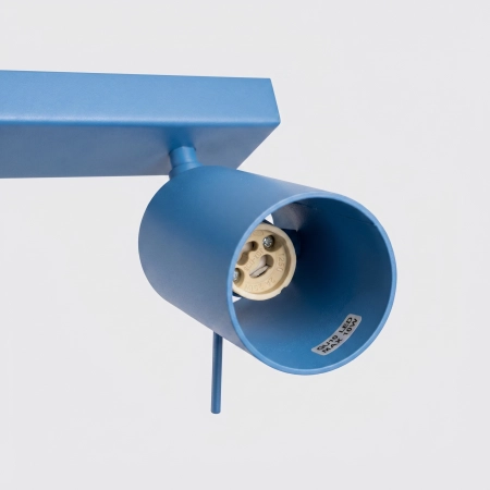 Plafon stalowy błękitny 3-punktowy 45cm z serii RING SL.2203 - Sollux Lighting