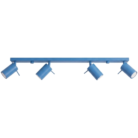 Plafon stalowy błękitny 4-punktowy 80cm z serii RING SL.2205 - Sollux Lighting